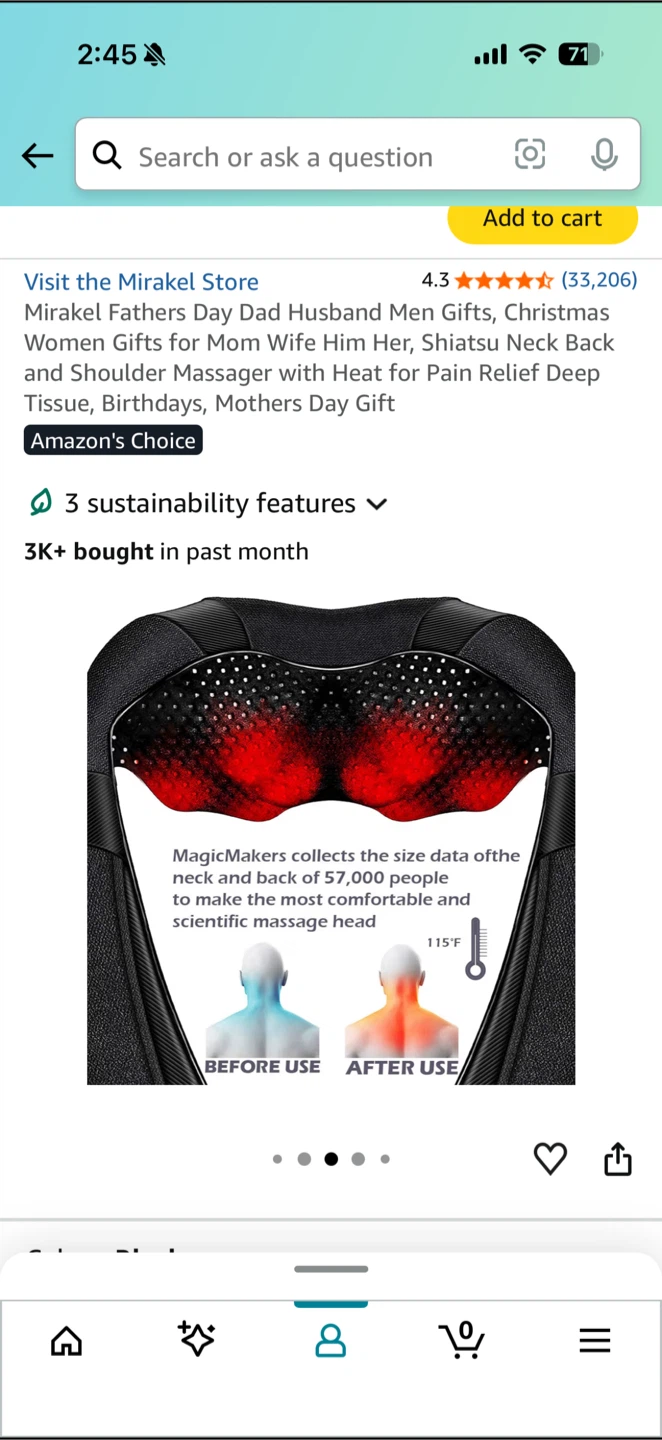 Neck and Shoulder Massager with Heat - photo 5