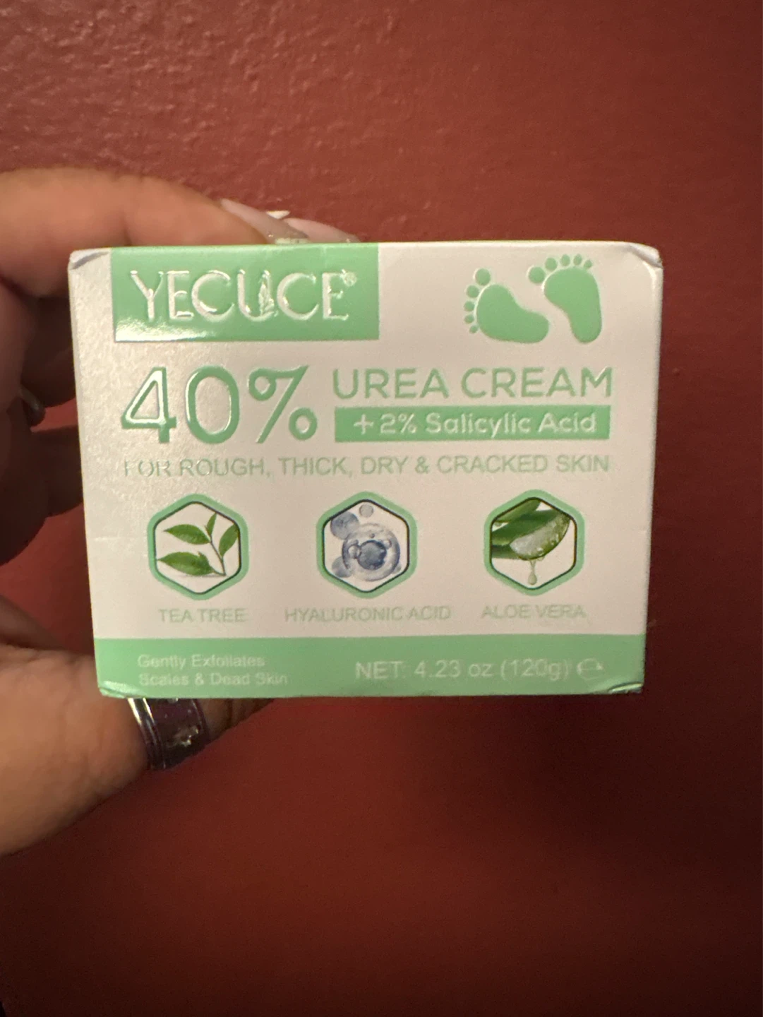YECUCE 40% Urea Cream with Salicylic Acid for Rough Skin