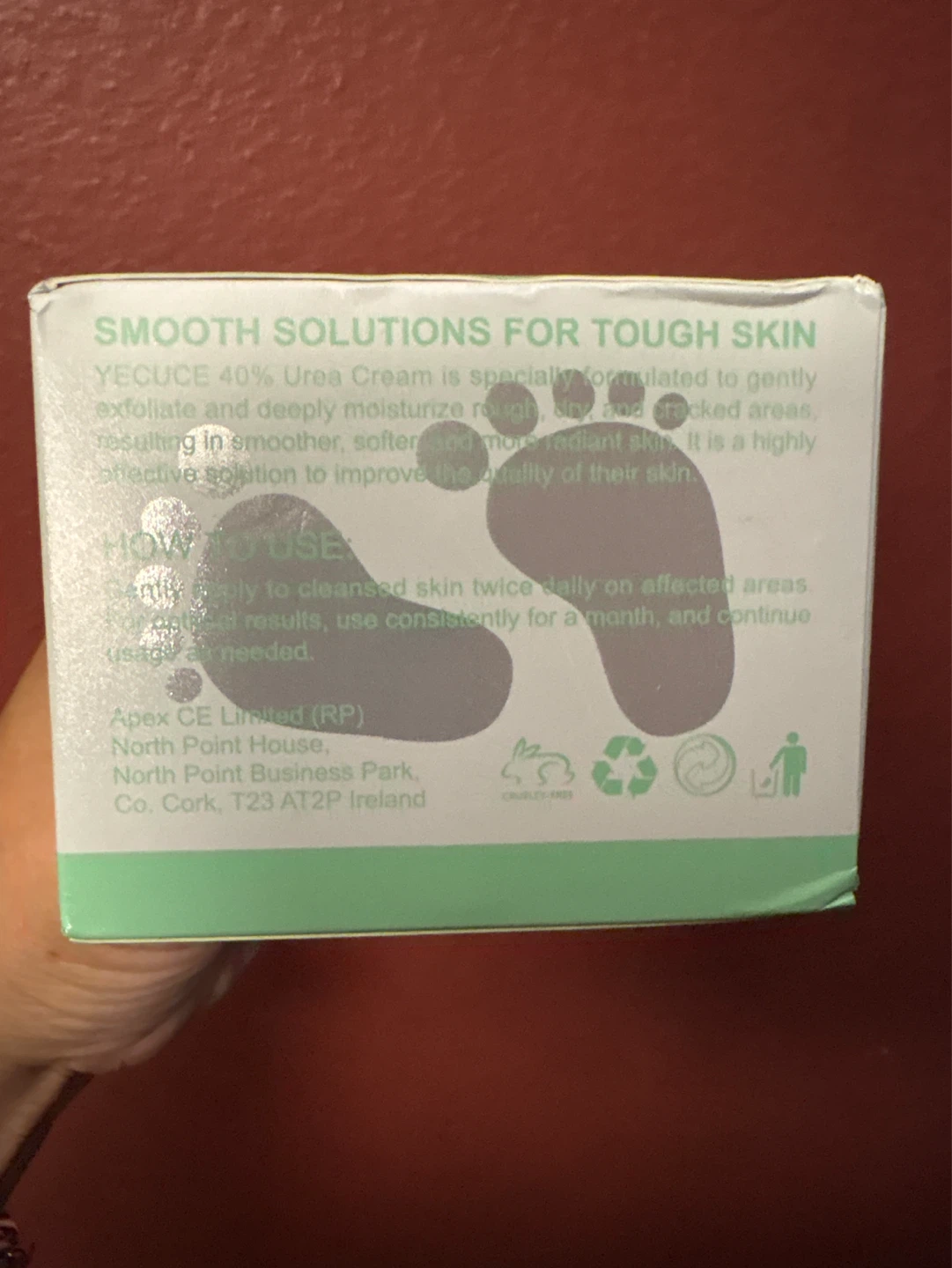 YECUCE 40% Urea Cream with Salicylic Acid for Rough Skin - photo 3