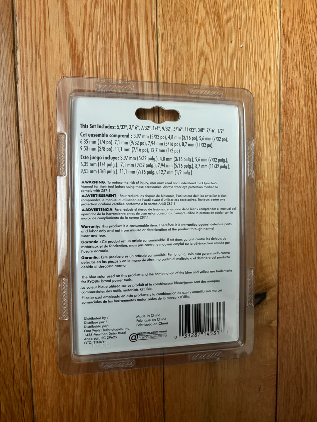 Brand New Ryobi 10-Piece Nut Driver Set (Sealed) - photo 2