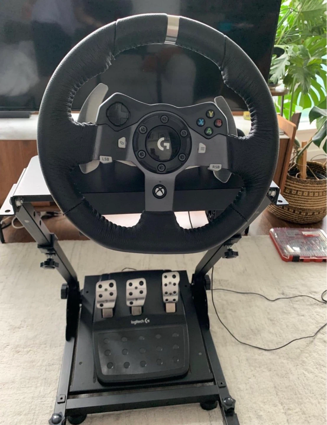 Logitech G Gaming Steering Wheel and Pedals