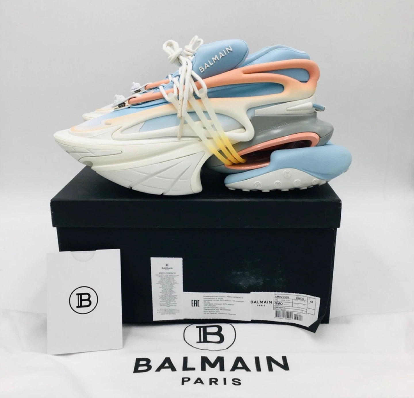 Balmain B-Runner Sneakers Multi-color