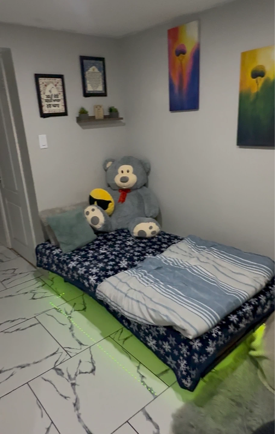 Twin Size Metal Bed Frame - photo 2