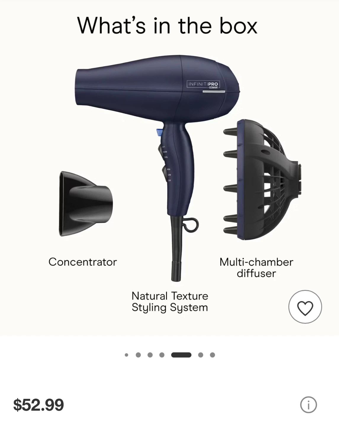 NEW✨Conair Styling Hair Dryer - photo 3