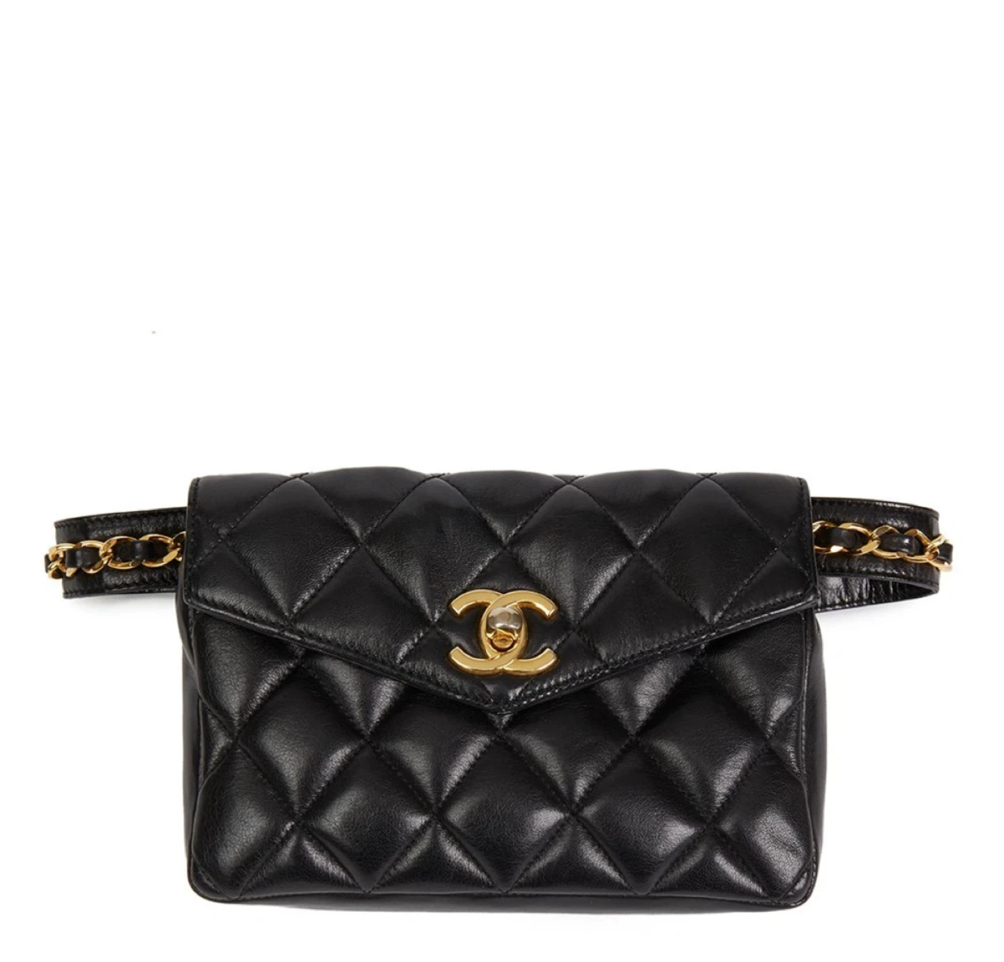 Chanel Quilted Leather Waist Bag