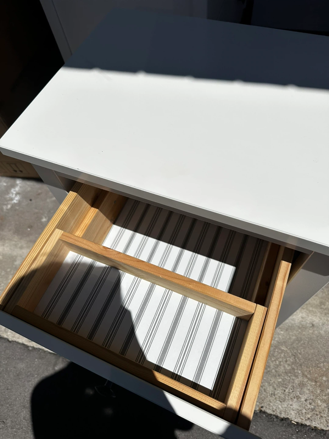 Ikea hemnes nightstand white - photo 5