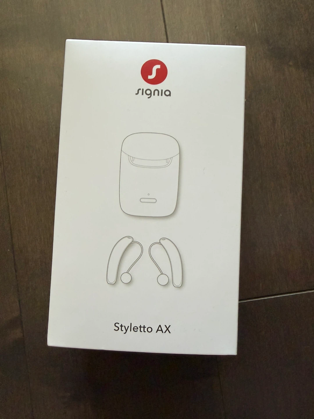 Signia Stiletto AX Hearing Aids with Charging Case