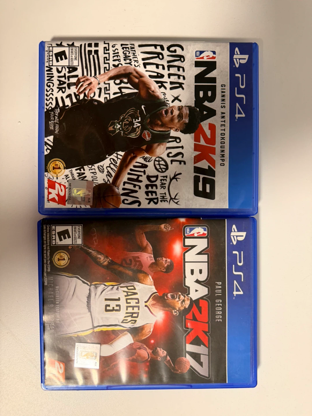 NBA 2K19 & NBA 2K17 Video Games for PS4 10 for each