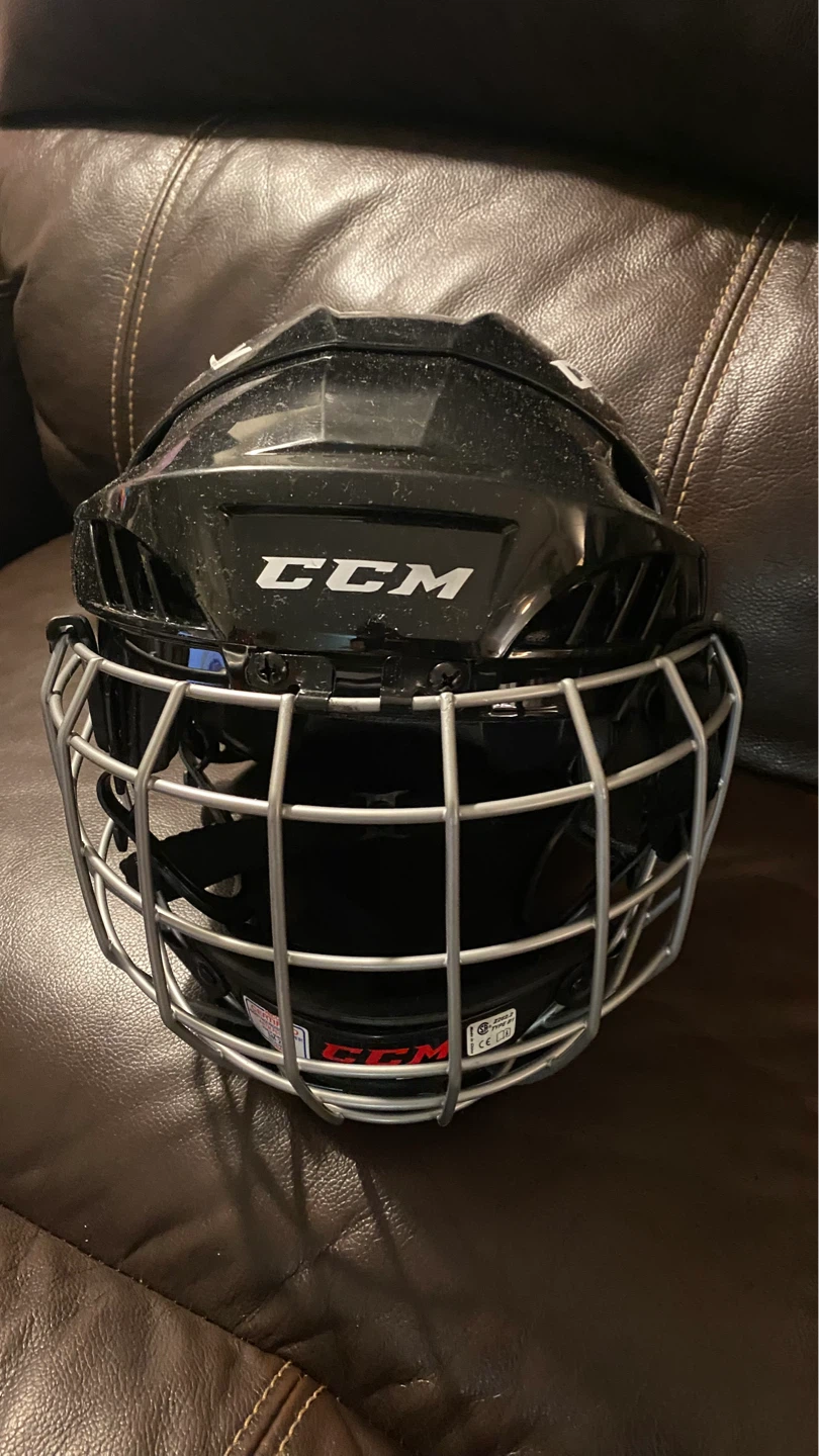 CCM FL40 Hockey Helmet - Black - Size S