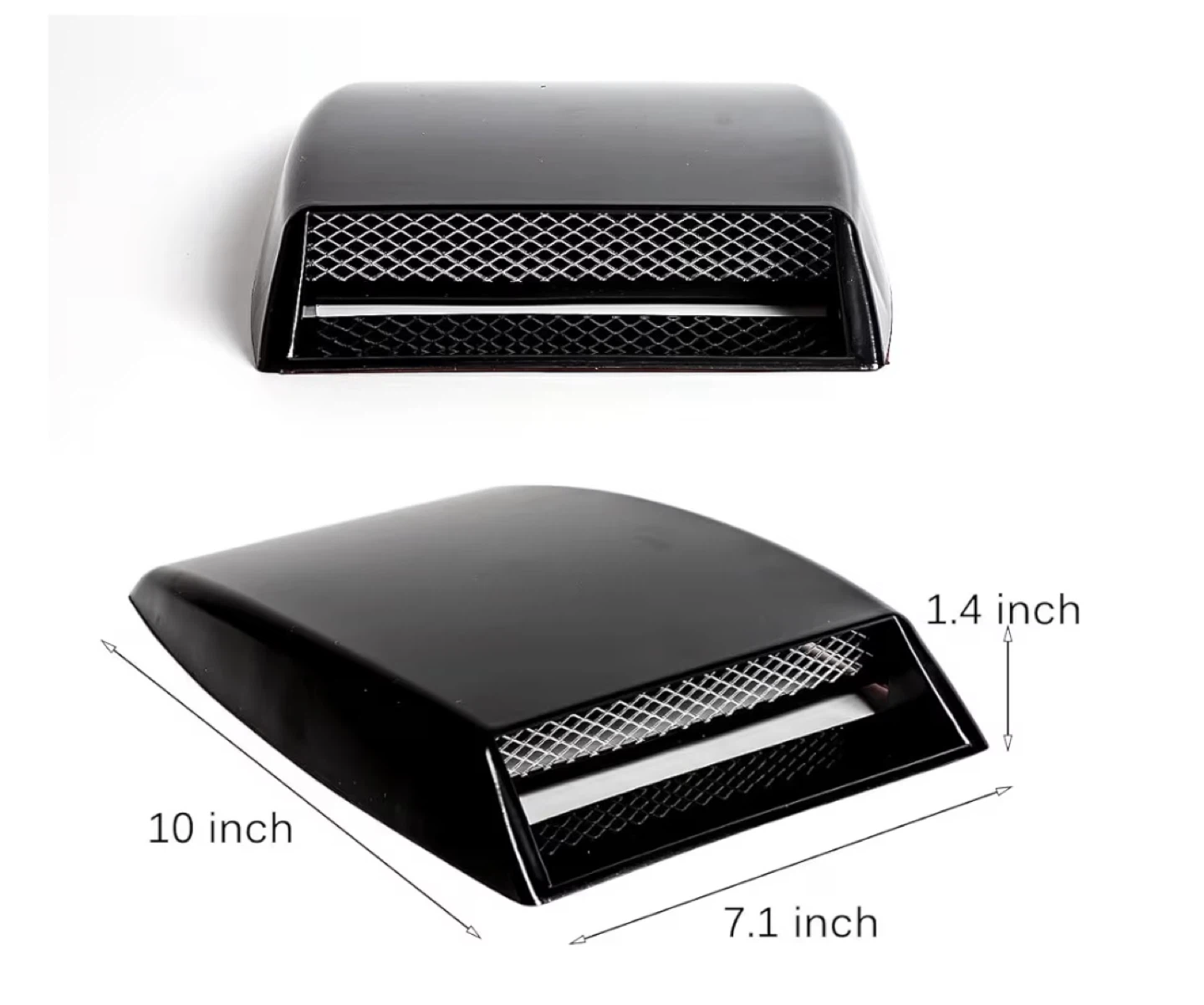 Bonnet vent cover, car hood, new - photo 2