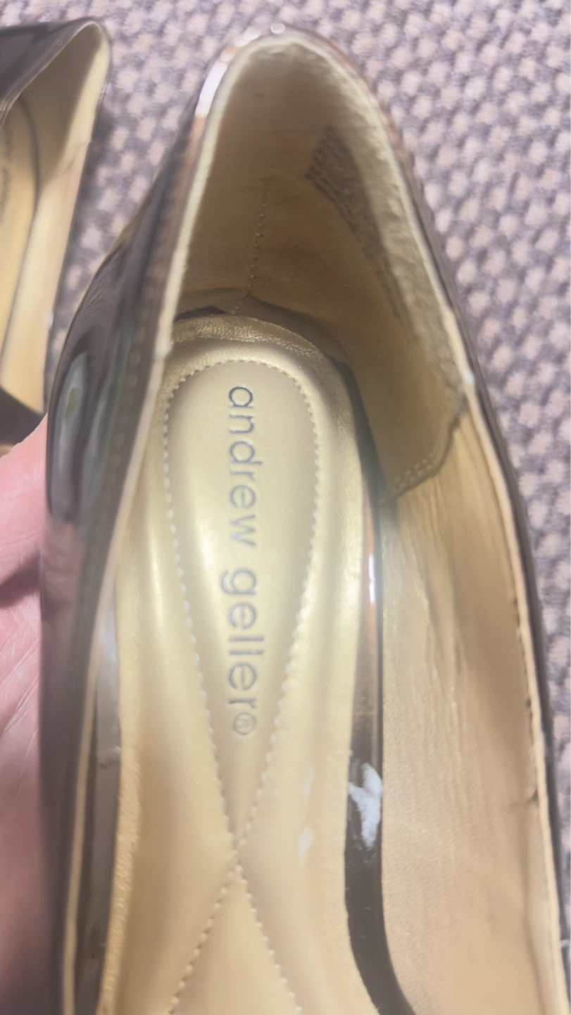 Andrew Geller Peep-Toe Heels - photo 4