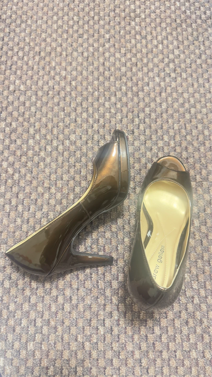 Andrew Geller Peep-Toe Heels - photo 3
