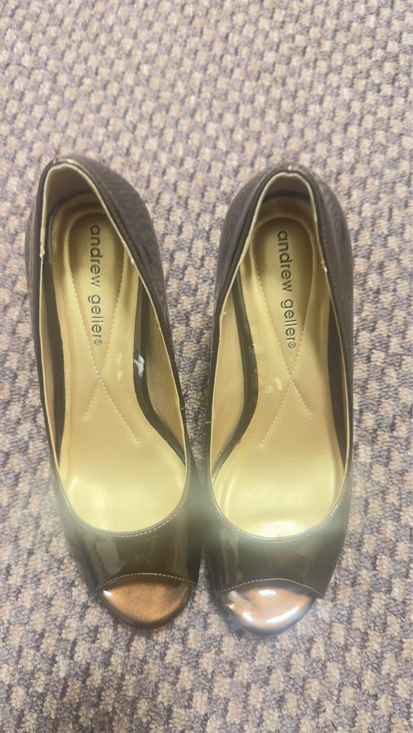 Andrew Geller Peep-Toe Heels