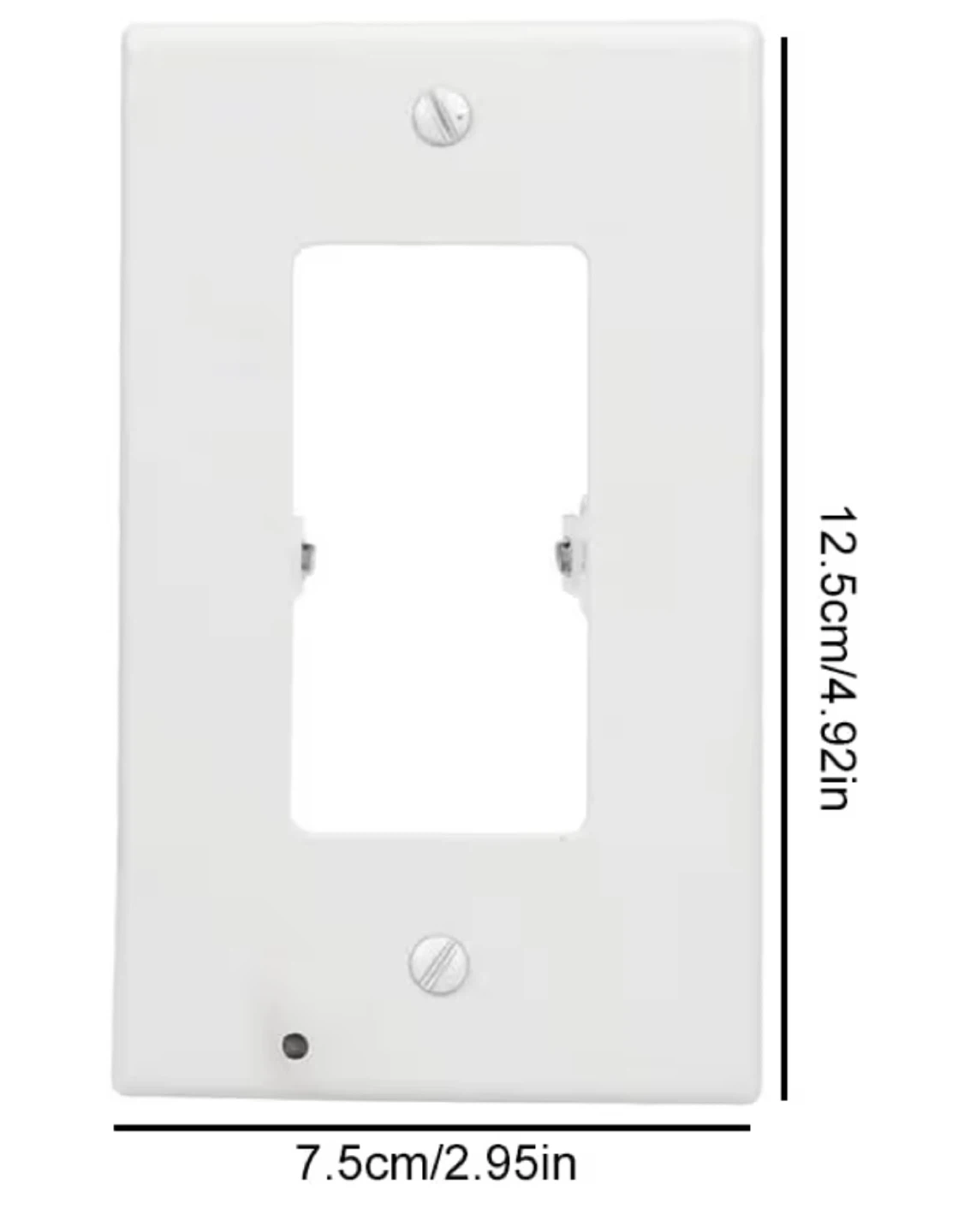 3pcs outlet wall plate with Nightlight, new - photo 3