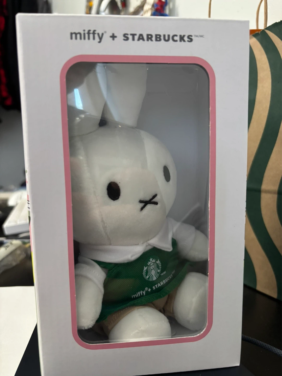 Miffy + Starbucks Plush Toy