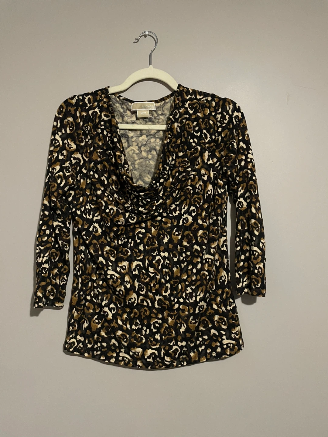 Michael Kors Women's Cowl Neck Top