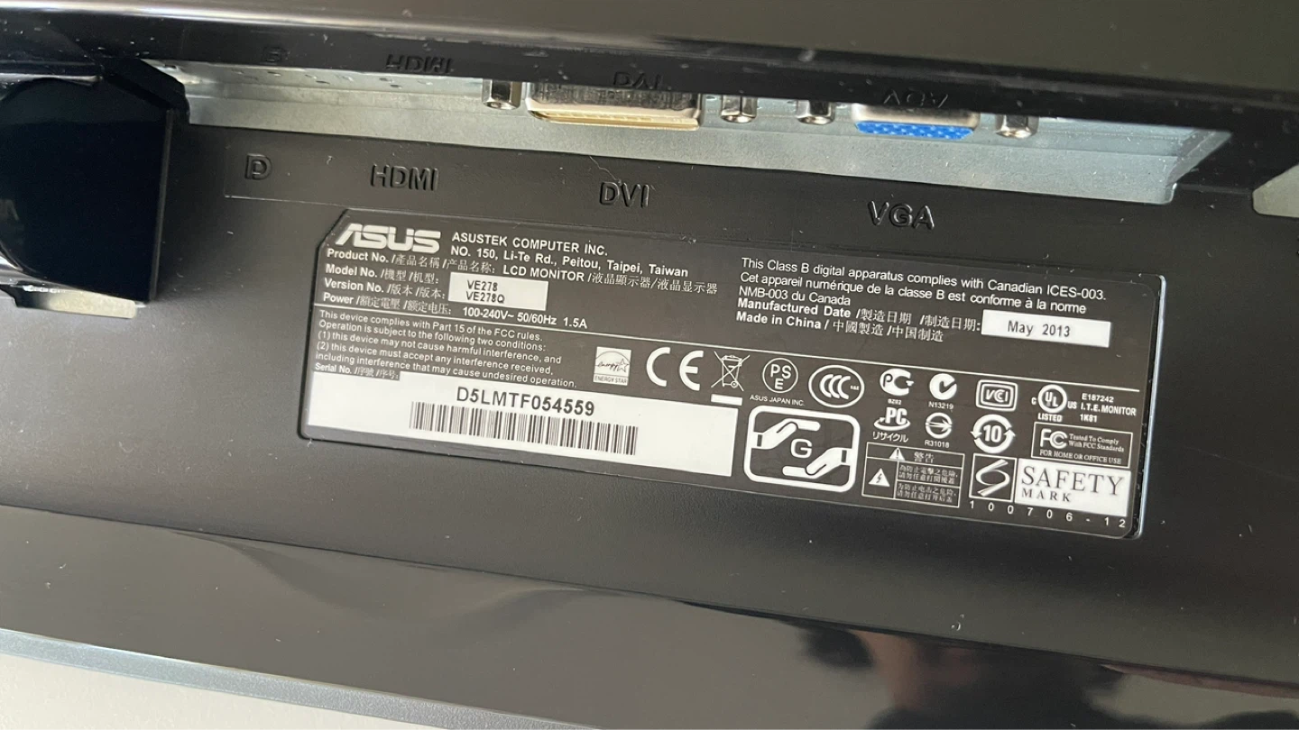 ASUS 27-Inch Desktop Monitor - Great for Work or Gaming - photo 5