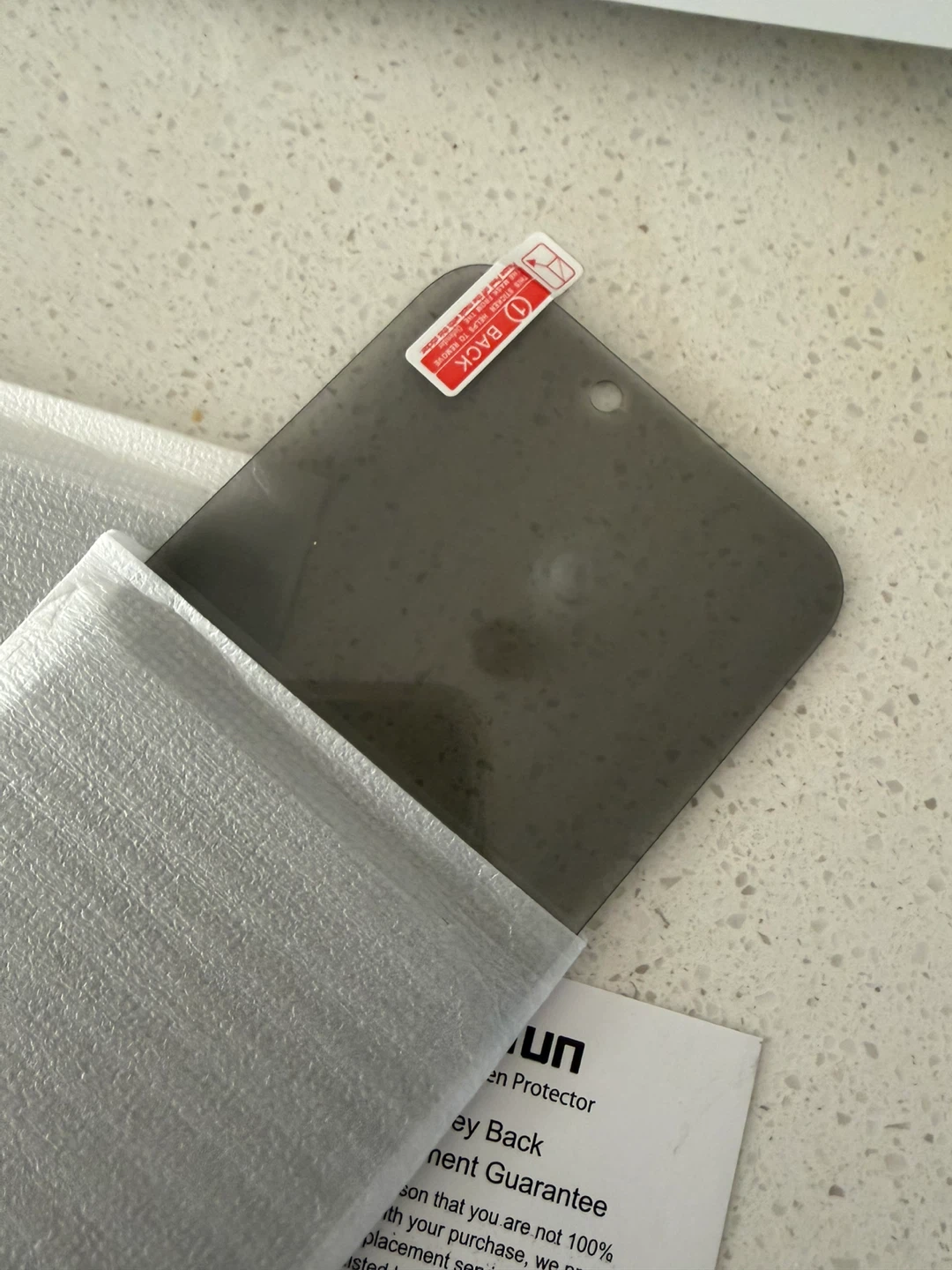 Two Privacy Screen Protectors for iPhone 16 Pro Max - photo 2