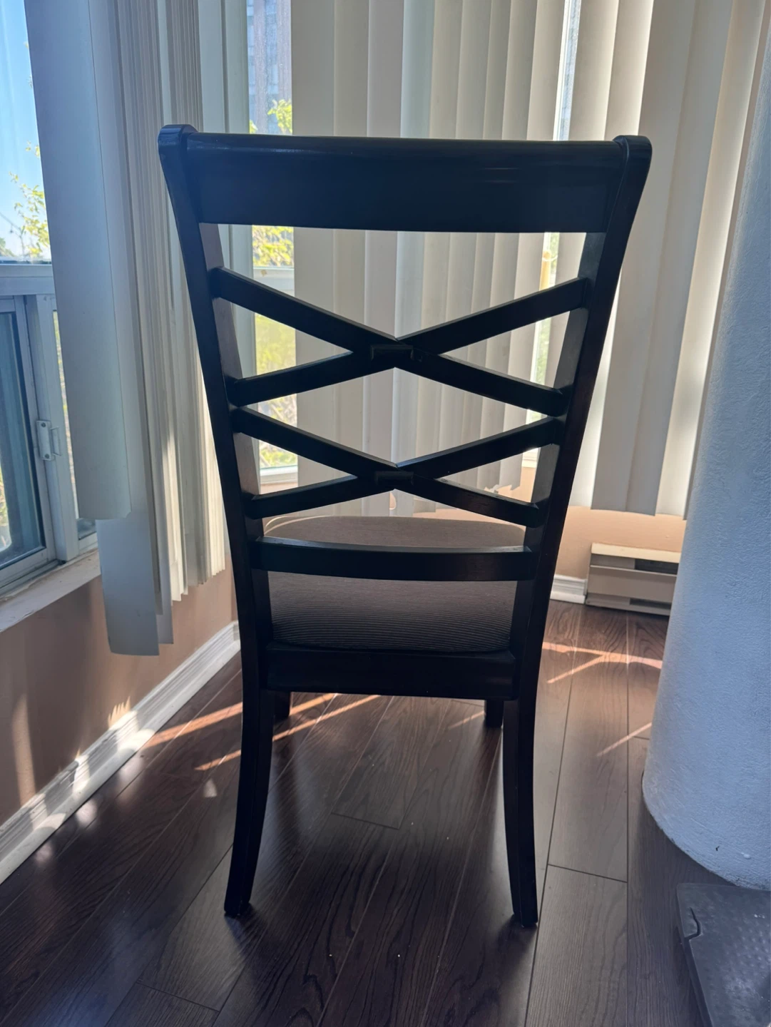 Dark Wood Dining Chairs (Set of 2) - photo 3