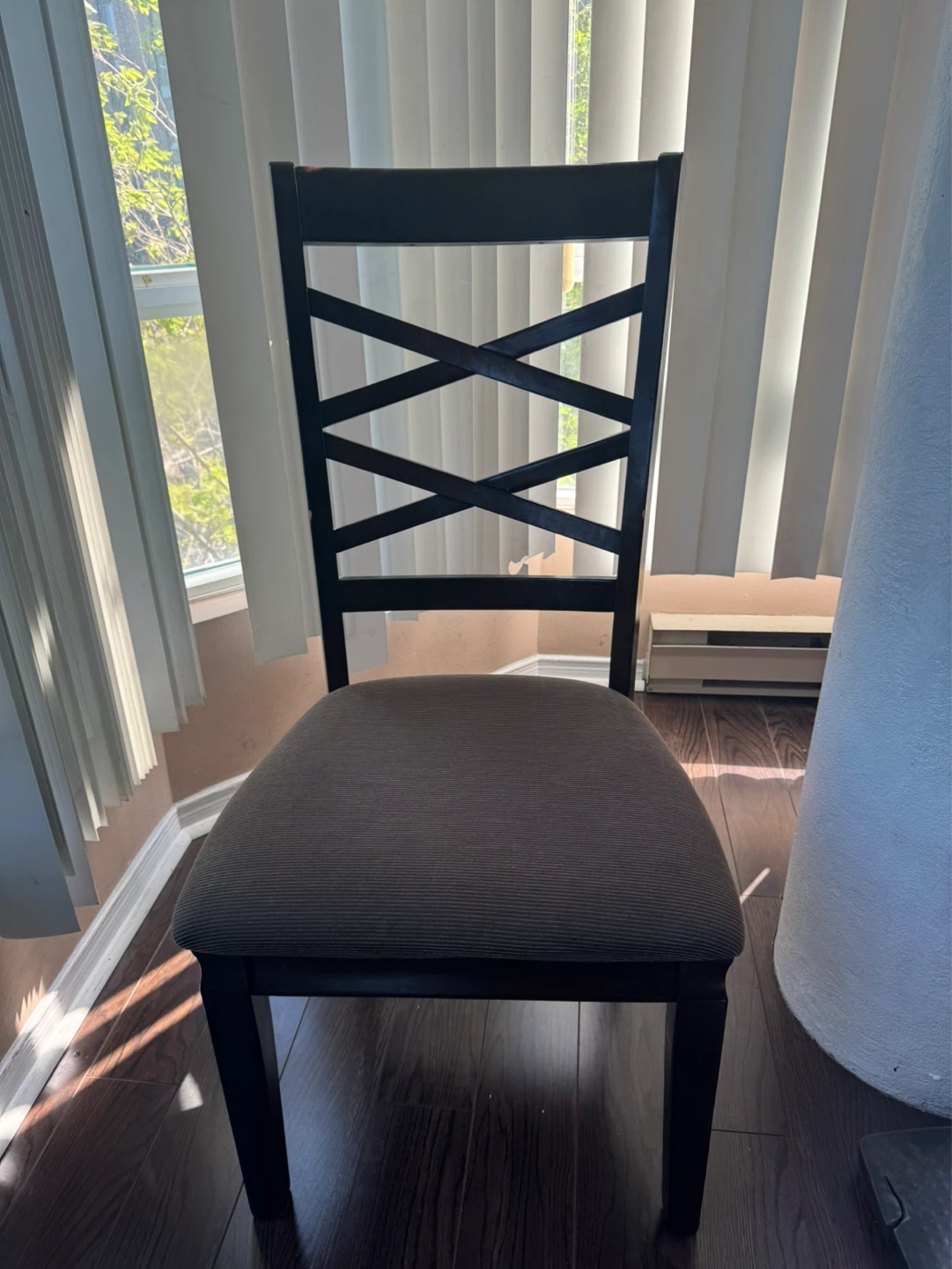 Dark Wood Dining Chairs (Set of 2) - photo 2