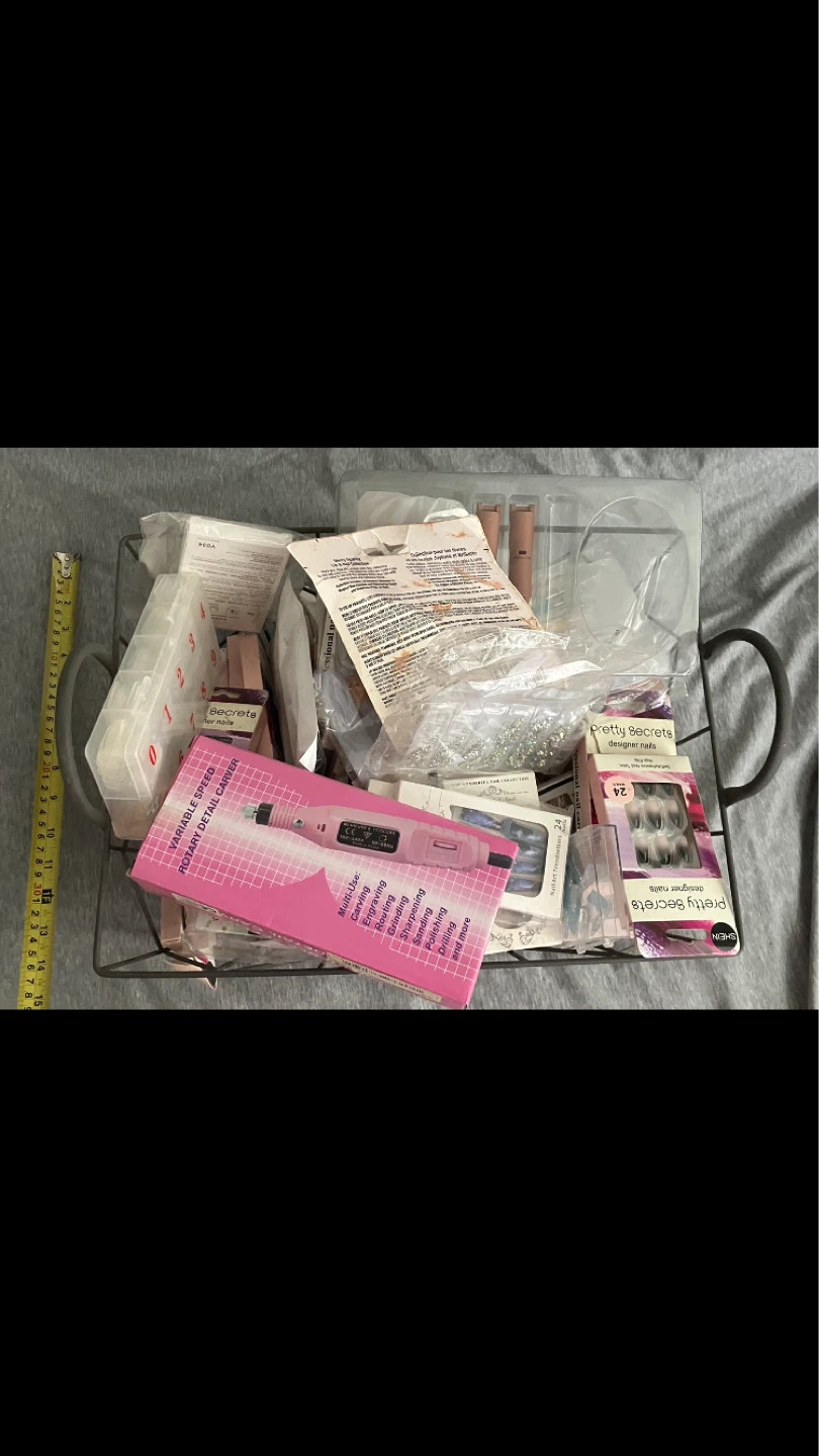 Large Assorted Lot Of Press On Nail Kits & Various Nail Items💅🏾✨