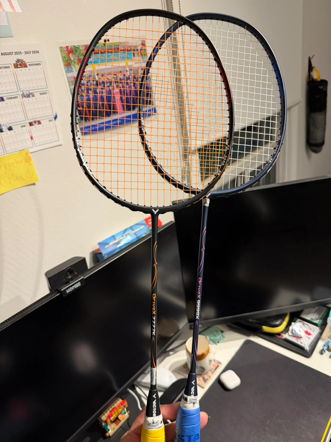 Victor Badminton Racquets - DriveX 9999X and DriveX 7777K