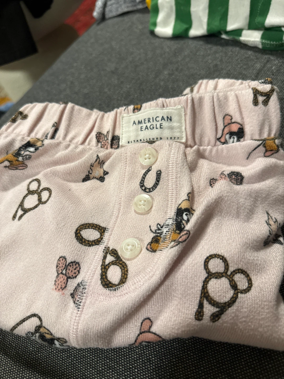 American Eagle Pink Pajama Shorts