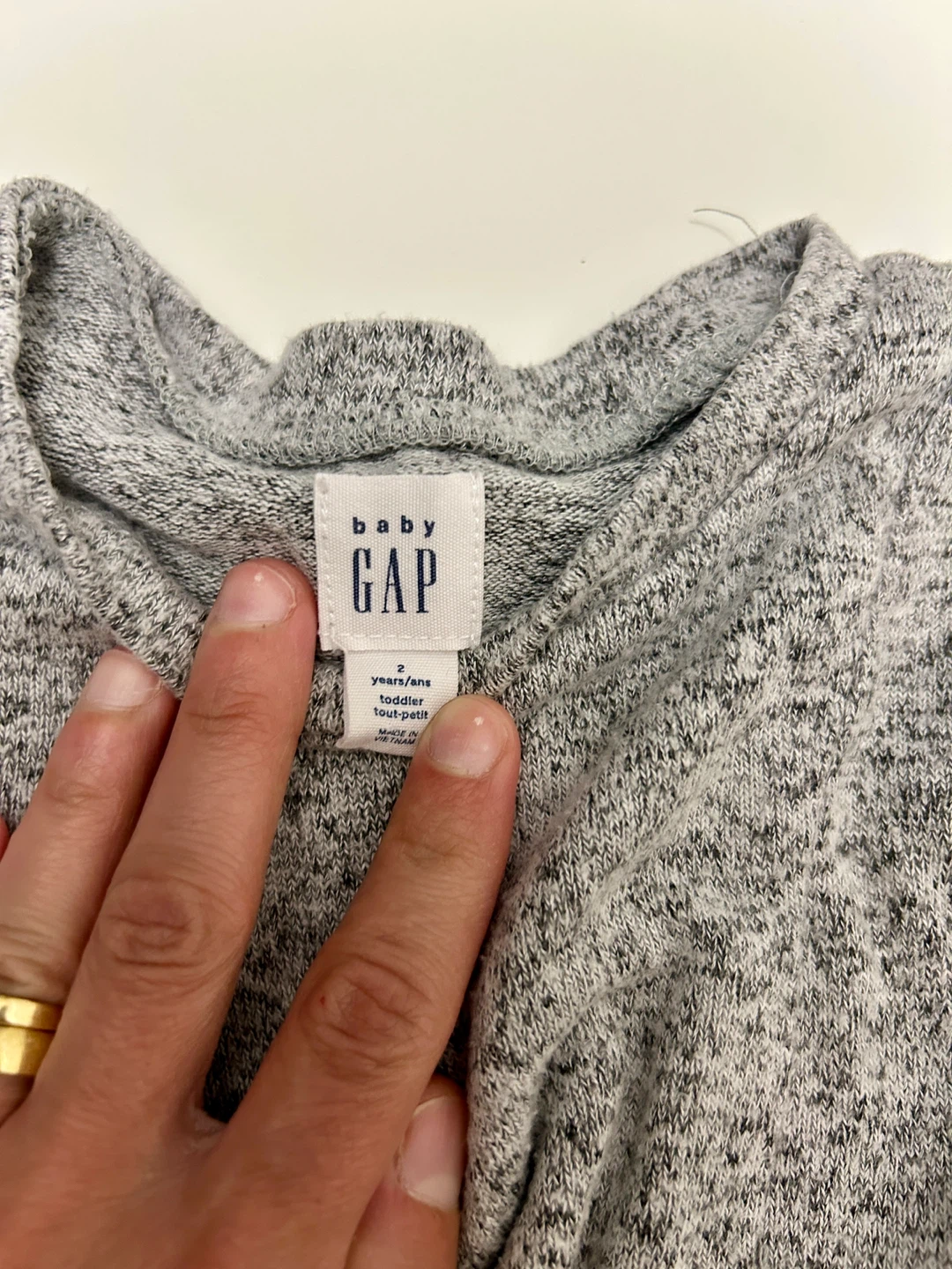 Baby Gap Toddler Dress Size 2 Gray - photo 2