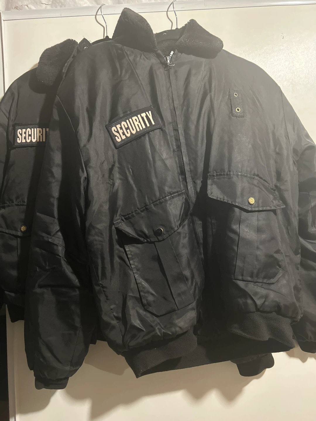 First Class "Security" Bomber Jacket - Multiple Sizes
