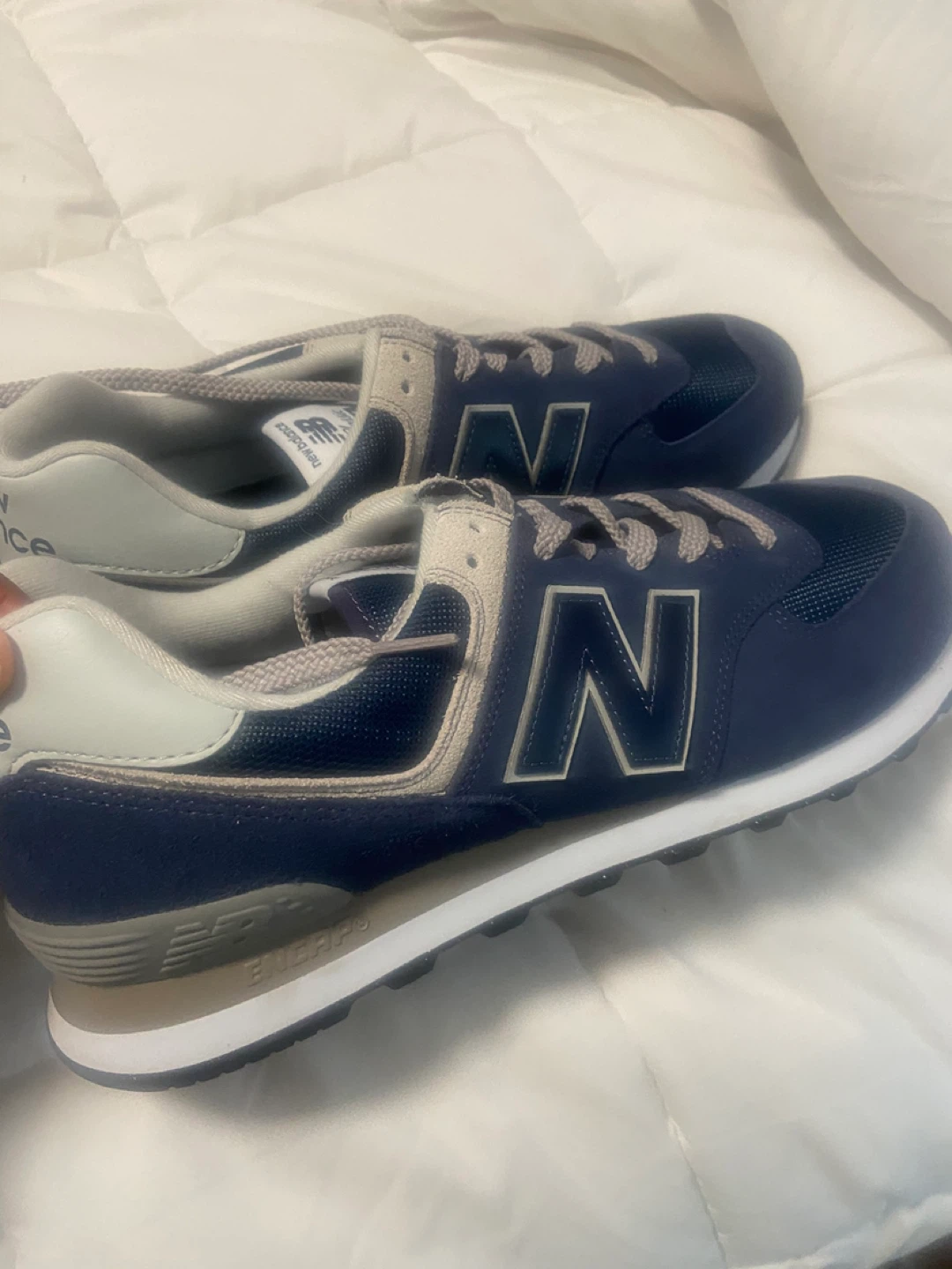 New Balance 574 Classic Blue Sneakers