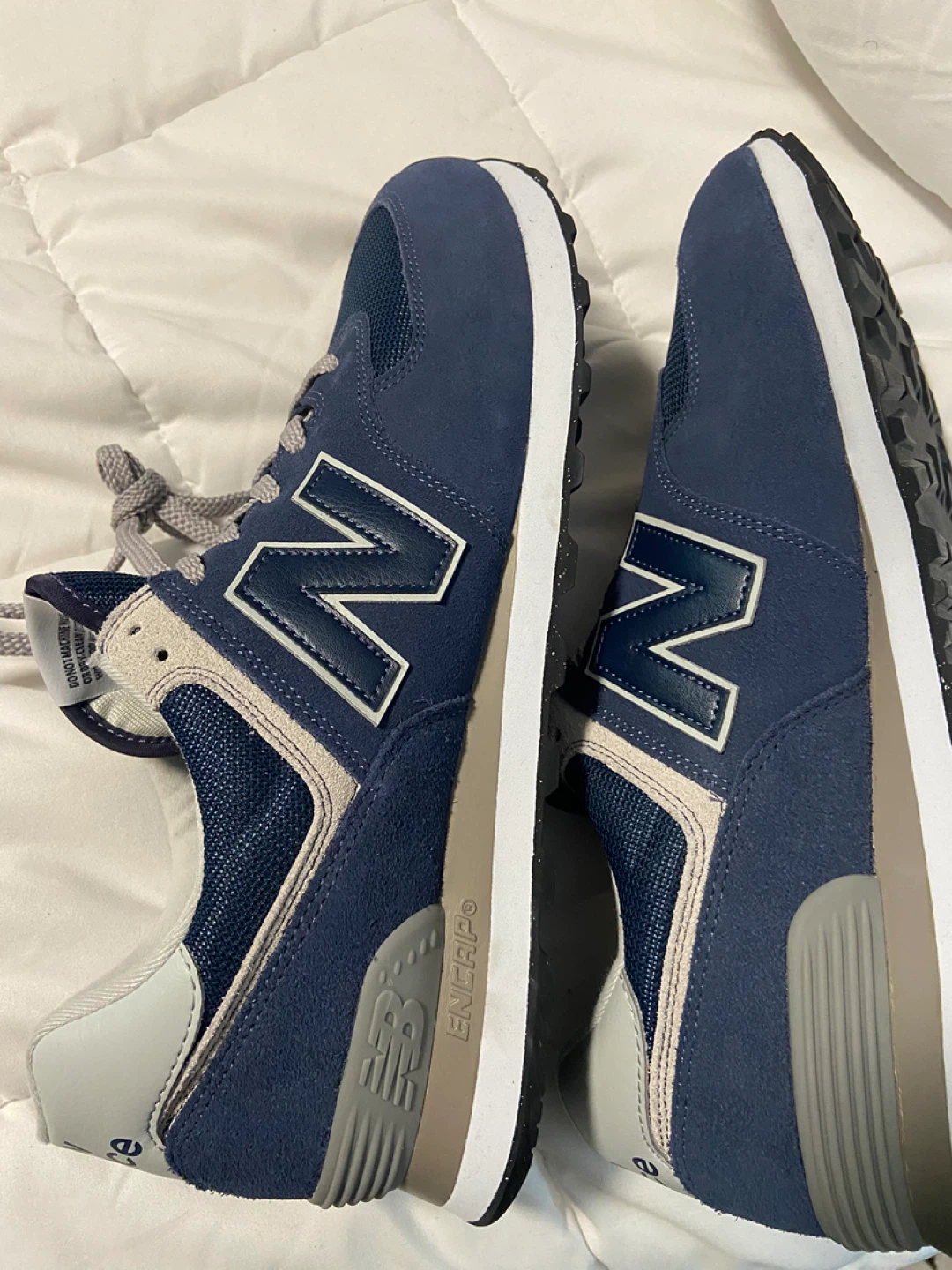 New Balance 574 Classic Blue Sneakers - photo 3