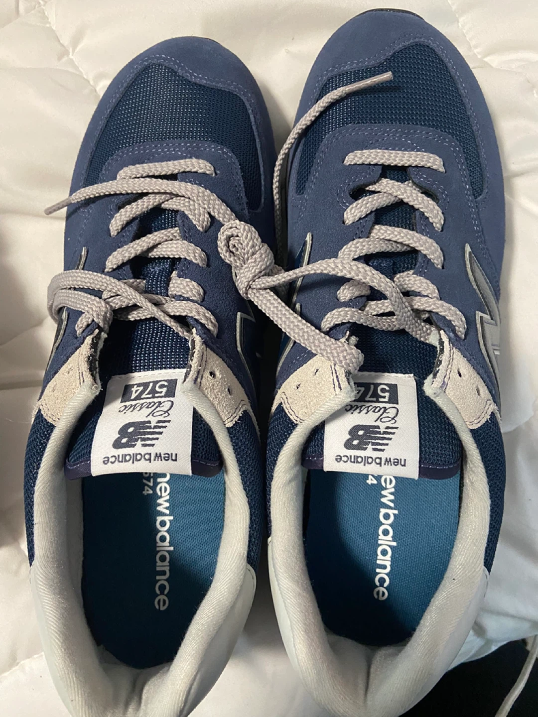 New Balance 574 Classic Blue Sneakers - photo 4