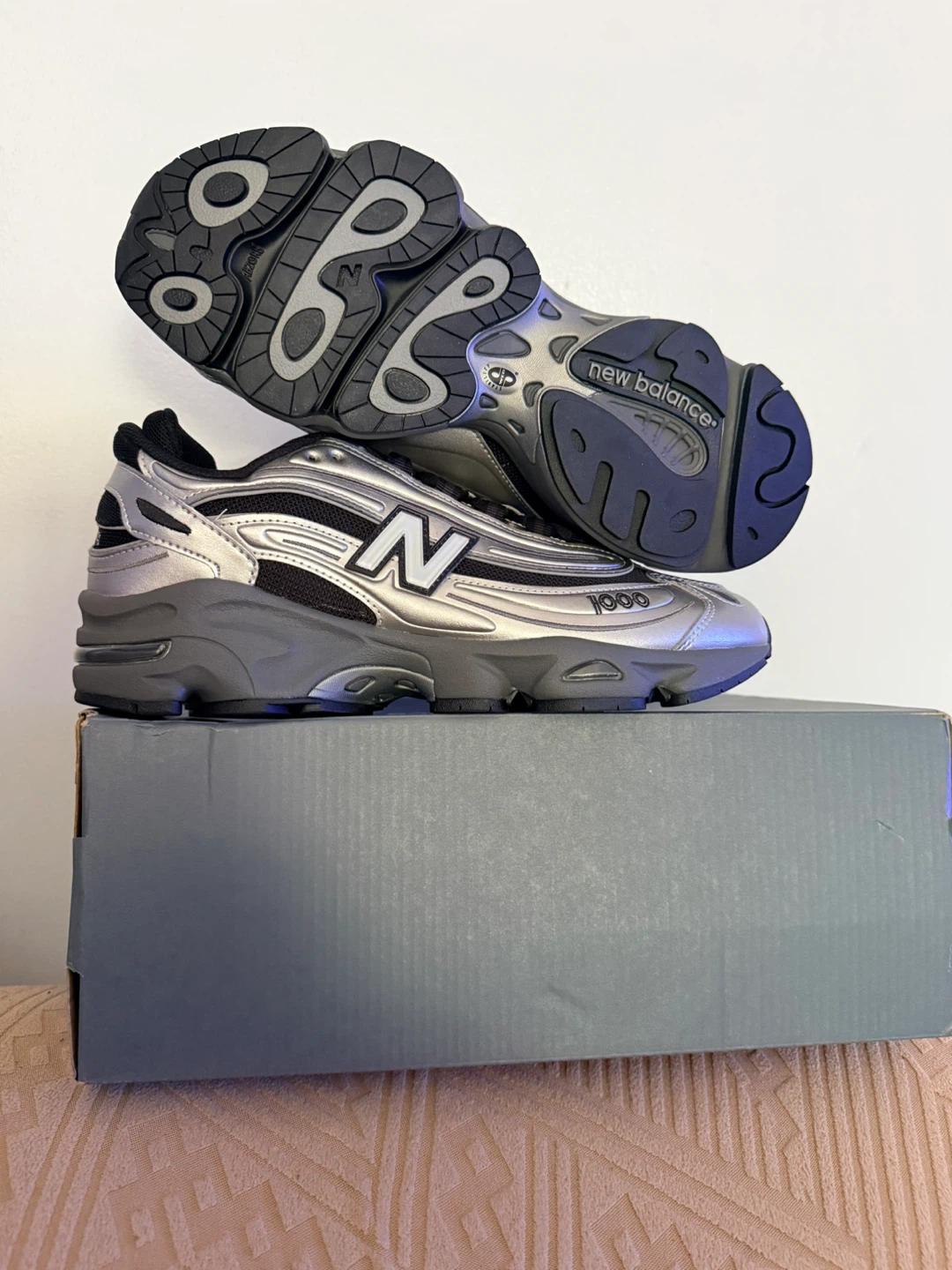New Balance 1000 Grey Green Men's Running Shoes Size 8