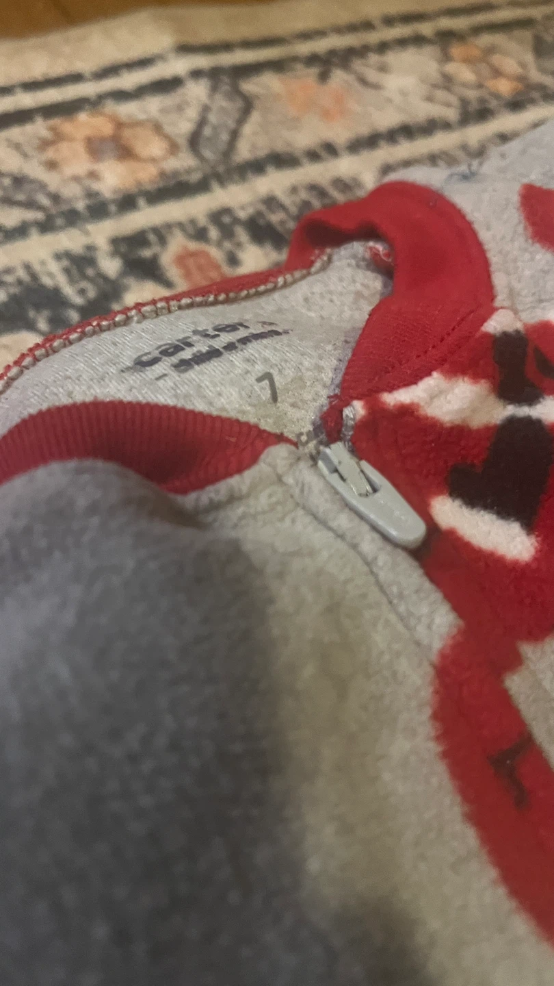 Christmas Fleece Pajamas - Size 7 - photo 2