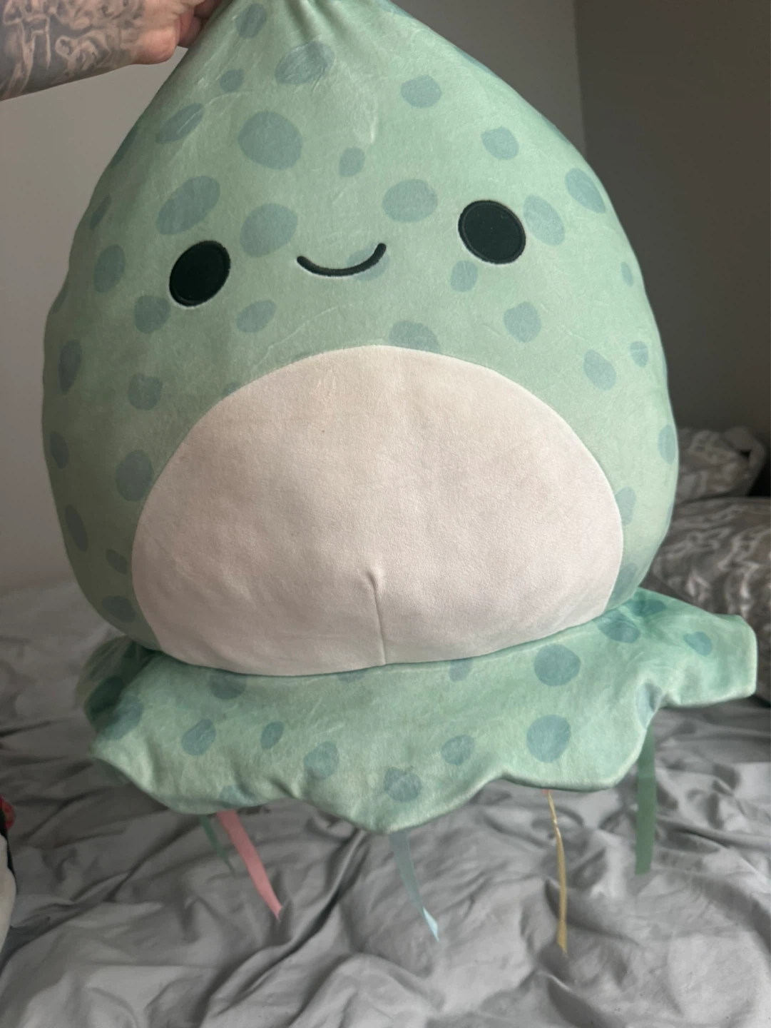 Green Polka Dot squish mellow