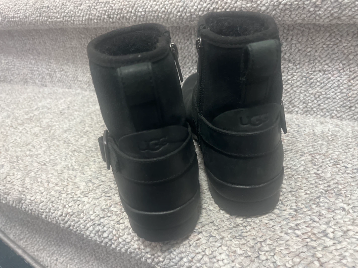 UGG Black Suede Boots size 7.5