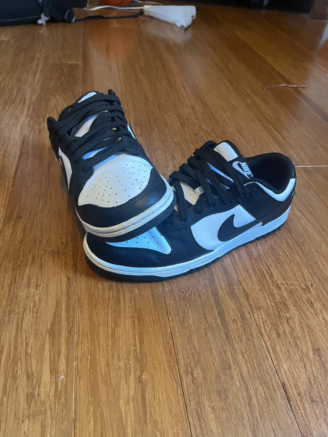 Nike Dunk Low Panda Black White - photo 2