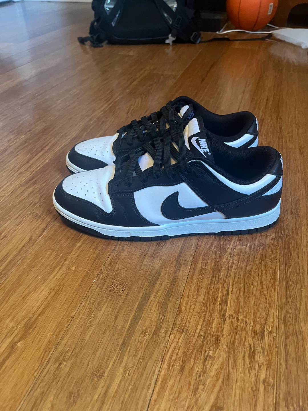 Nike Dunk Low Panda Black White - photo 4
