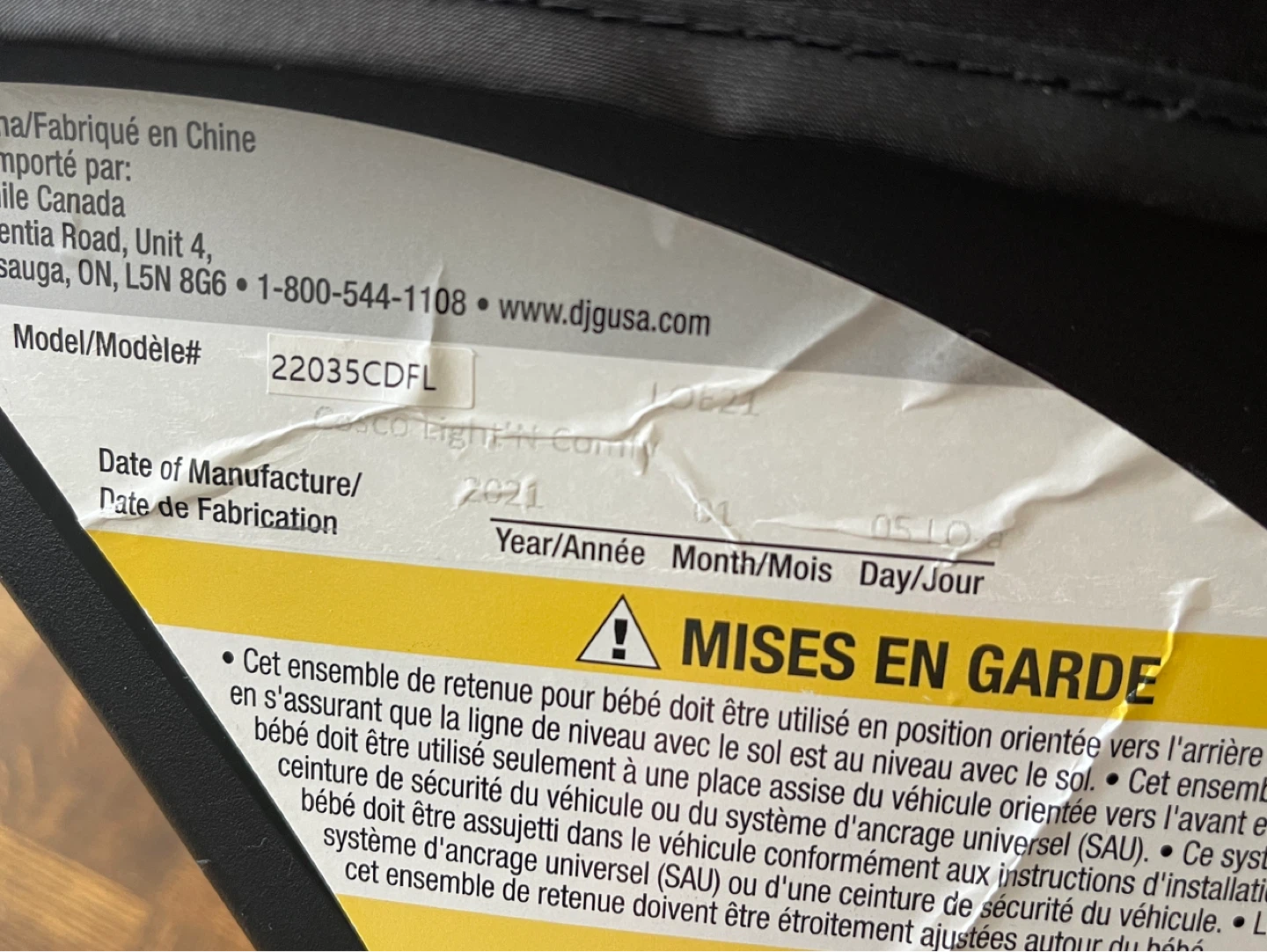 Infant car seat Cosco brand - photo 4