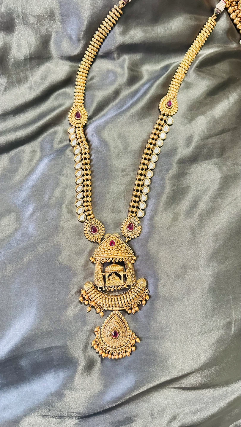 Gold Necklace and Bangles Set - photo 5