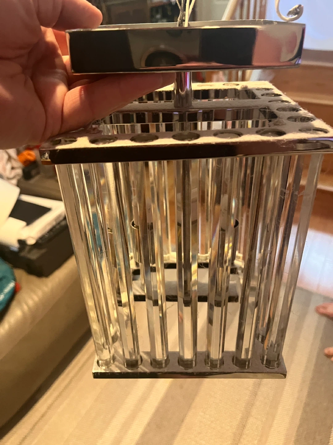 Modern Crystal Pendant Light Fixture