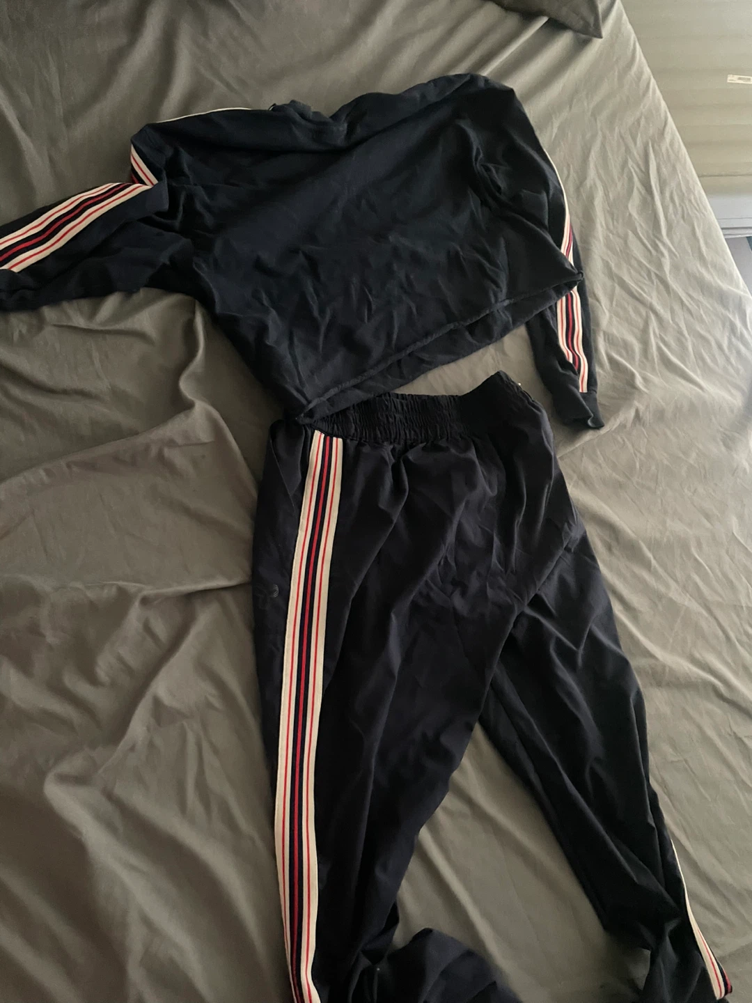 TNA Navy blue tracksuit set