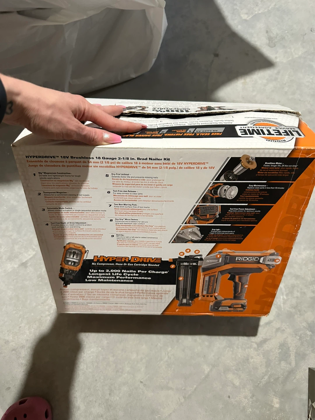 Ridgid brad nailer - photo 5