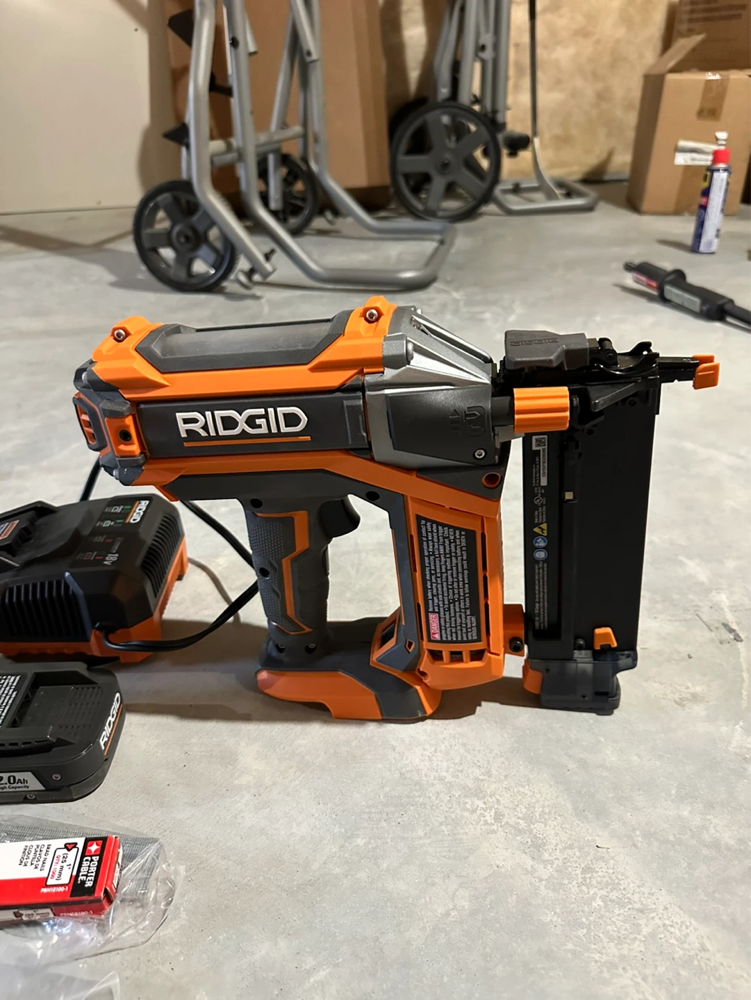 Ridgid brad nailer