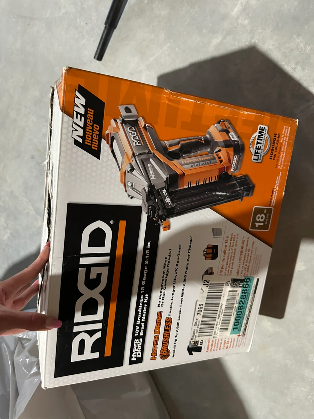 Ridgid brad nailer - photo 4