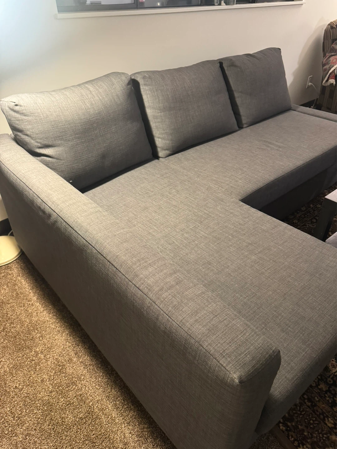 IKEA Sectional Sofa with Storage - photo 4