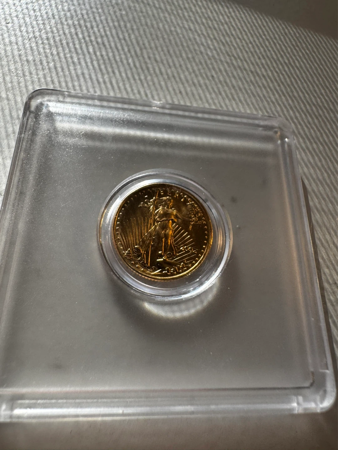 2002 $5 Gold Eagle Coin 1/10 oz