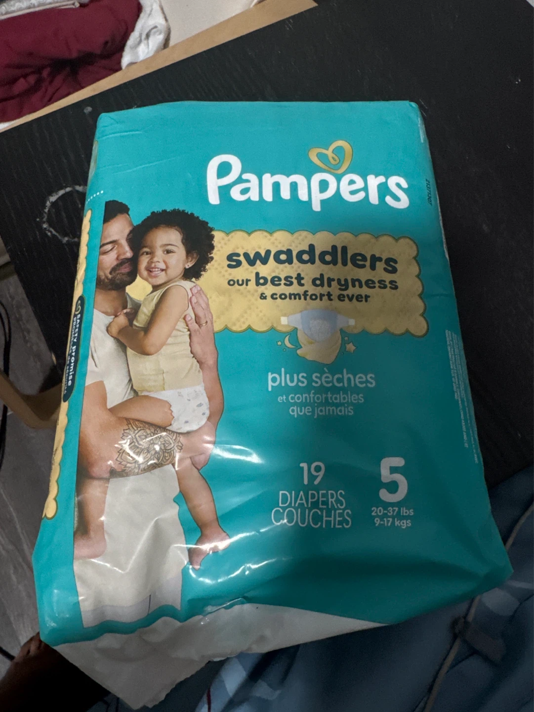 Pampers Swaddlers Diapers Size 5 (19 Count)