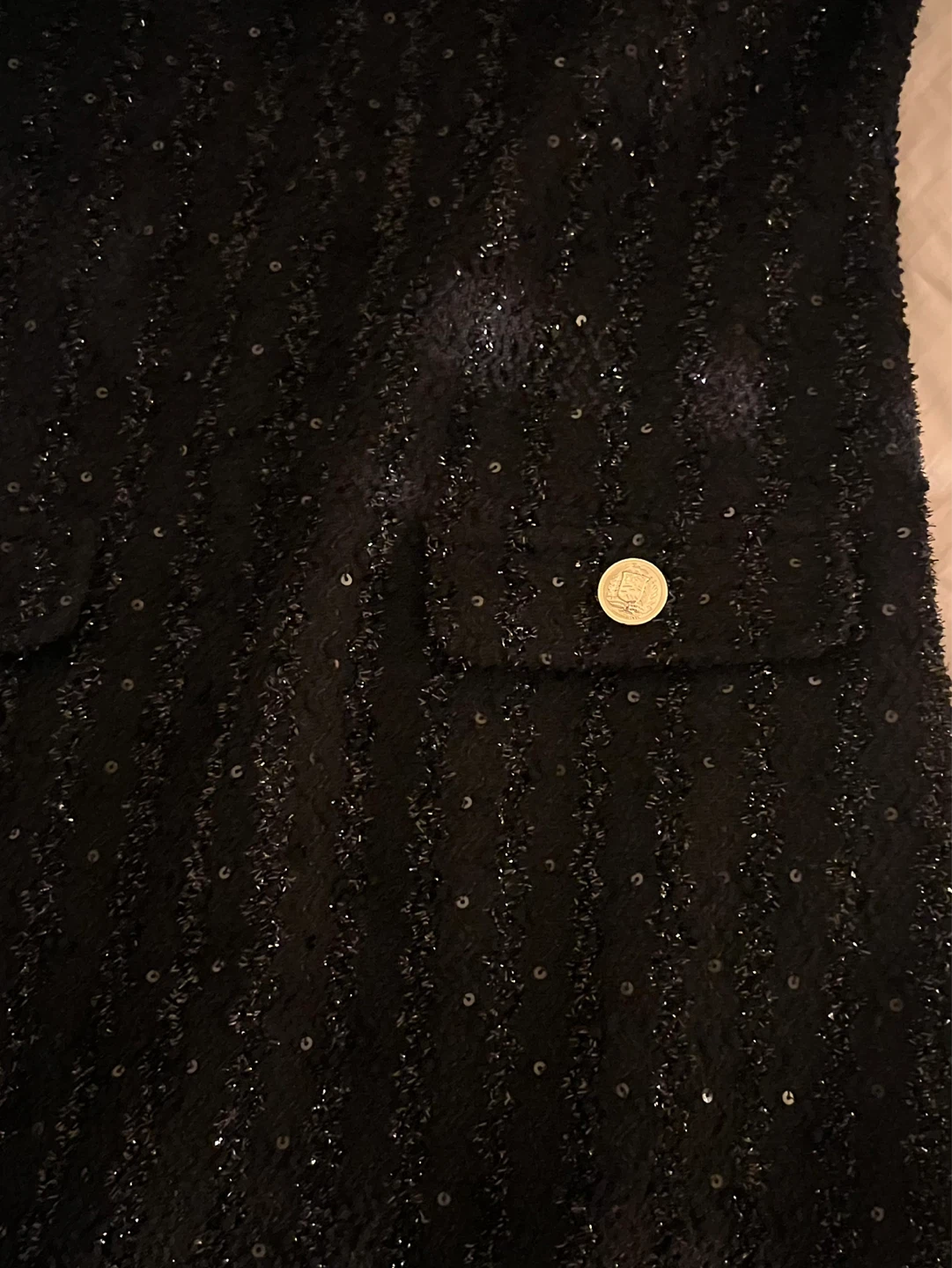 Isaac Mizrahi Black Sequin Dress - photo 4