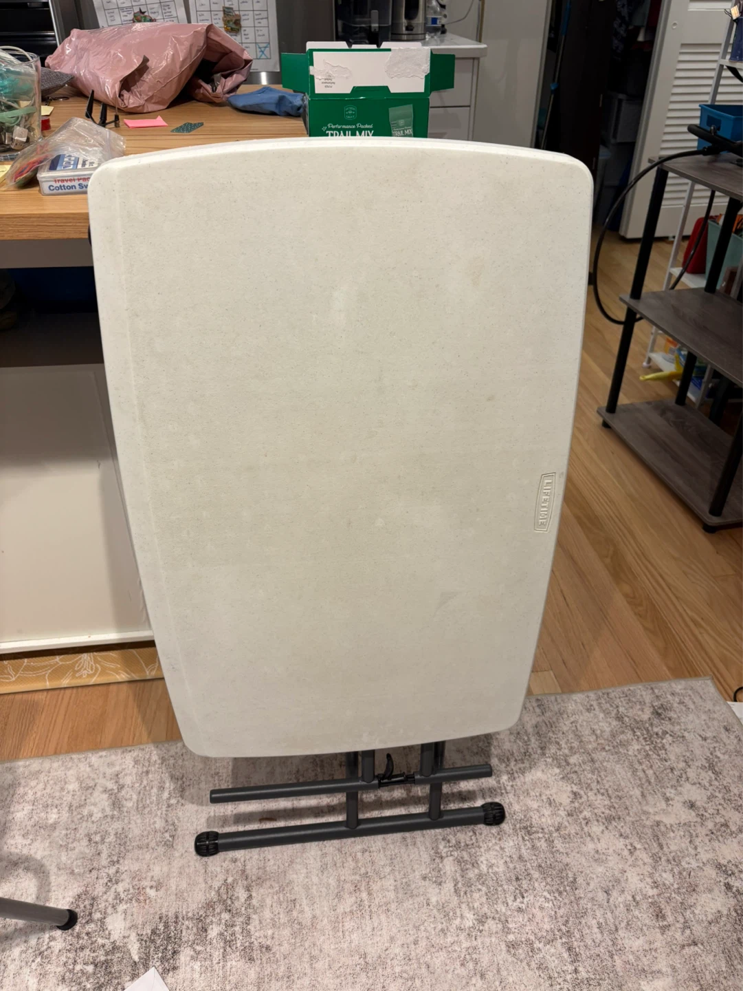 Lifetime small folding table/ tv tray table - photo 4